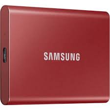 SSD SAMSUNG T7 PORTABLE 1TB RED USB-C 3,1
